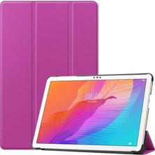 Teknook Honor Pad X8 Zore Smart Cover Standlı 1-1 Kılıf - Pembe