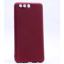 Teknook Huawei P10 Lite Kılıf Zore Premier Silikon Kılıf - Bordo