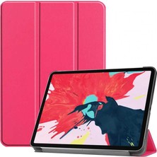 Teknook iPad Pro 11 2020 (2.nesil) Zore Smart Cover Standlı 1-1 Kılıf - Pembe