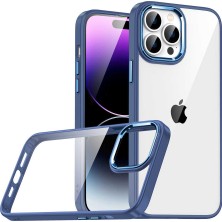Teknook iPhone 14 Pro Max Kılıf Zore Flora Kılıf - Sierra Mavi