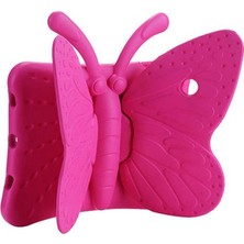 Teknook iPad 2 3 4 Zore Butterfly Standlı Tablet Kılıf - Pembe Koyu