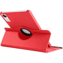 Teknook Xiaomi Redmi Pad Se Zore Dönebilen Standlı Kılıf - Kırmızı