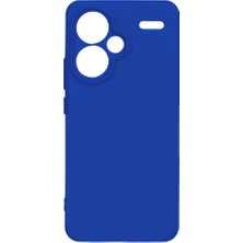 Teknook Xiaomi Redmi Note 13 Pro Plus 5g Kılıf Zore Biye Silikon - Mavi