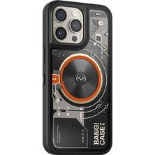 Teknook iPhone 14 Pro Kılıf Özelleştirilebilir 3 Fonksiyonlu Bluetooth Bağlantılı Bitmo Lab Bangcase Akıllı M-Safe Kılıf - Siyah