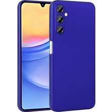 Teknook Galaxy A15 Kılıf Zore Premier Silikon Kılıf - Saks Mavi