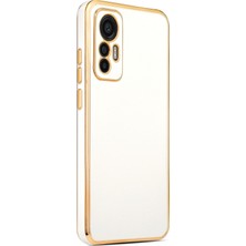 Teknook Xiaomi Mi 12 Lite Kılıf Zore Bark Kılıf - Beyaz