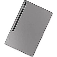 Teknook Galaxy Tab S10 Ultra Kılıf Zore Tablet Süper Silikon Kılıf - Renksiz