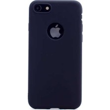 Teknook iPhone 8 Plus Kılıf Zore Premier Silikon Kılıf - Siyah