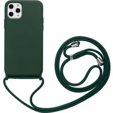 Teknook iPhone 11 Pro Kılıf Zore Ropi Kılıf - Koyu Yeşil