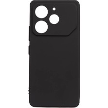 Teknook Tecno Pova 6 Pro Kılıf Zore Biye Silikon - Siyah