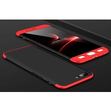 Teknook One Plus 5 Kılıf Zore Ays Kılıf - Siyah-Kırmızı