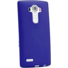 Teknook Lg G4 Kılıf Zore Premier Silikon Kılıf - Saks Mavi