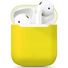 Teknook Airpods Kılıf Zore Airbag 13 Silikon - Sarı