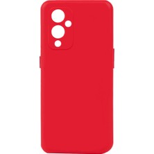 Teknook One Plus 9 Kılıf Zore Biye Silikon - Kırmızı