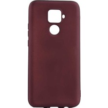 Teknook Huawei Mate 30 Lite Kılıf Zore Premier Silikon Kılıf - Mürdüm