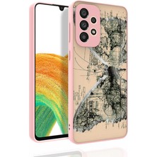 Teknook Galaxy A33 5g Kılıf Desenli Kamera Korumalı Parlak Zore Nora Kılıf - No4