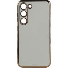 Teknook Galaxy S23 Plus Kılıf Zore Bark Kılıf - Beyaz