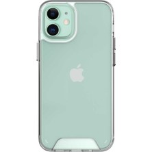 Teknook iPhone 12 Mini Kılıf Zore Gard Silikon - Renksiz