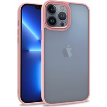 Teknook iPhone 13 Pro Max Kılıf Zore Flora Kılıf - Rose Gold