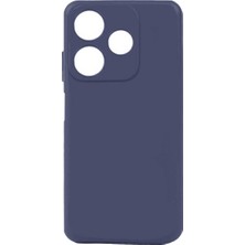 Teknook Tecno Spark 10C Kılıf Zore Biye Silikon - Lacivert