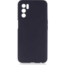 Teknook Oppo A16 Kılıf Zore Premier Silikon Kılıf - Siyah