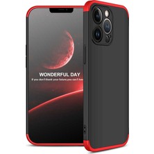 Teknook iPhone 13 Pro Max Kılıf Zore Ays Kılıf - Siyah-Kırmızı