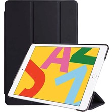 Teknook iPad 10.2 2021 (9.nesil) Zore Smart Cover Standlı 1-1 Kılıf - Siyah