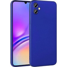 Teknook Galaxy A05 Kılıf Zore Premier Silikon Kılıf - Saks Mavi