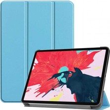 Teknook iPad Air 11 2025 M3 Zore Smart Cover Standlı 1-1 Kılıf - Mavi