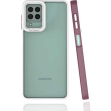 Teknook Galaxy M22 Kılıf Zore Mima Kılıf - Mürdüm