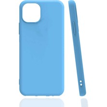 Teknook iPhone 13 Pro Max Kılıf Zore Biye Silikon - Mavi Açık