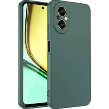 Teknook Realme 12 Lite Kılıf Zore Mara Lansman Kılıf - Koyu Yeşil