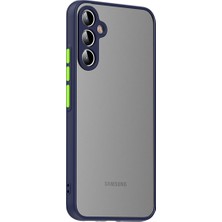 Teknook Galaxy A14 Kılıf Zore Hux Kılıf - Lacivert