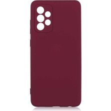 Teknook Galaxy A72 Kılıf Zore Mara Lansman Kılıf - Koyu Mor