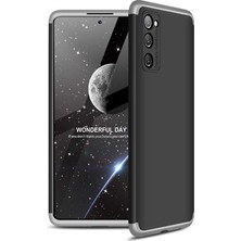 Teknook Galaxy S20 Fe Kılıf Zore Ays Kılıf - Siyah-Gri