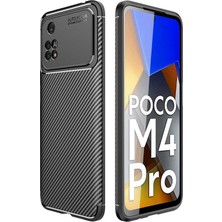 Teknook Xiaomi Poco M4 Pro 4g Kılıf Zore Negro Silikon Kılıf - Siyah