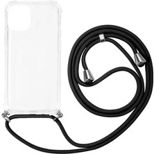 Teknook iPhone 15 Pro Kılıf Zore X-Rop Kılıf - Renksiz