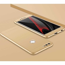 Teknook Huawei P9 Lite 2017 Kılıf Zore Ays Kılıf - Gold
