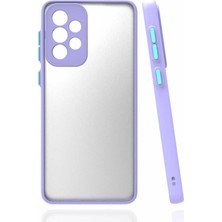 Teknook Galaxy A52 Kılıf Zore Hux Kılıf - Lila