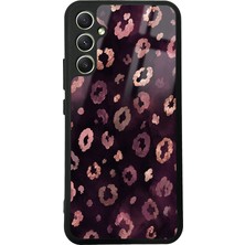 Teknook Galaxy A34 Kılıf Kamera Korumalı Desenli Zore Lusi Kılıf - Pembe Leopar