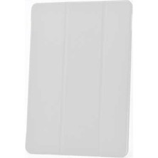 Teknook iPad Mini 2-3 Zore Smart Cover Standlı 1-1 Kılıf - Beyaz