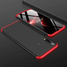 Teknook Galaxy A20S Kılıf Zore Ays Kılıf - Siyah-Kırmızı
