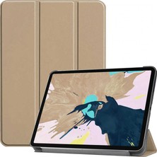 Teknook iPad Pro 11 2020 (2.nesil) Zore Smart Cover Standlı 1-1 Kılıf - Gold