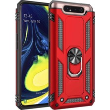 Teknook Galaxy A80 Kılıf Zore Vega Kılıf - Kırmızı