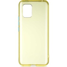 Teknook Xiaomi Mi 10 Lite Kılıf Zore Bistro Kılıf - Sarı