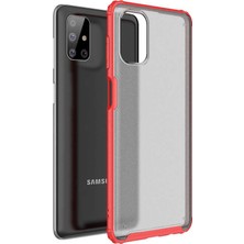 Teknook Galaxy M51 Kılıf Zore Volks Kılıf - Kırmızı