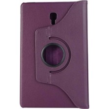 Teknook Galaxy Tab A T590 Zore Dönebilen Standlı Kılıf - Mor