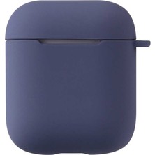 Teknook Airpods Kılıf Zore Airbag 11 Silikon - Lavendery Gray