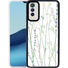 Teknook Vivo Y20S Kılıf Zore M-Fit Desenli Kılıf - Flower No4