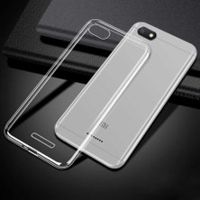 Teknook Xiaomi Redmi 6A Kılıf Zore Süper Silikon Kılıf - Renksiz